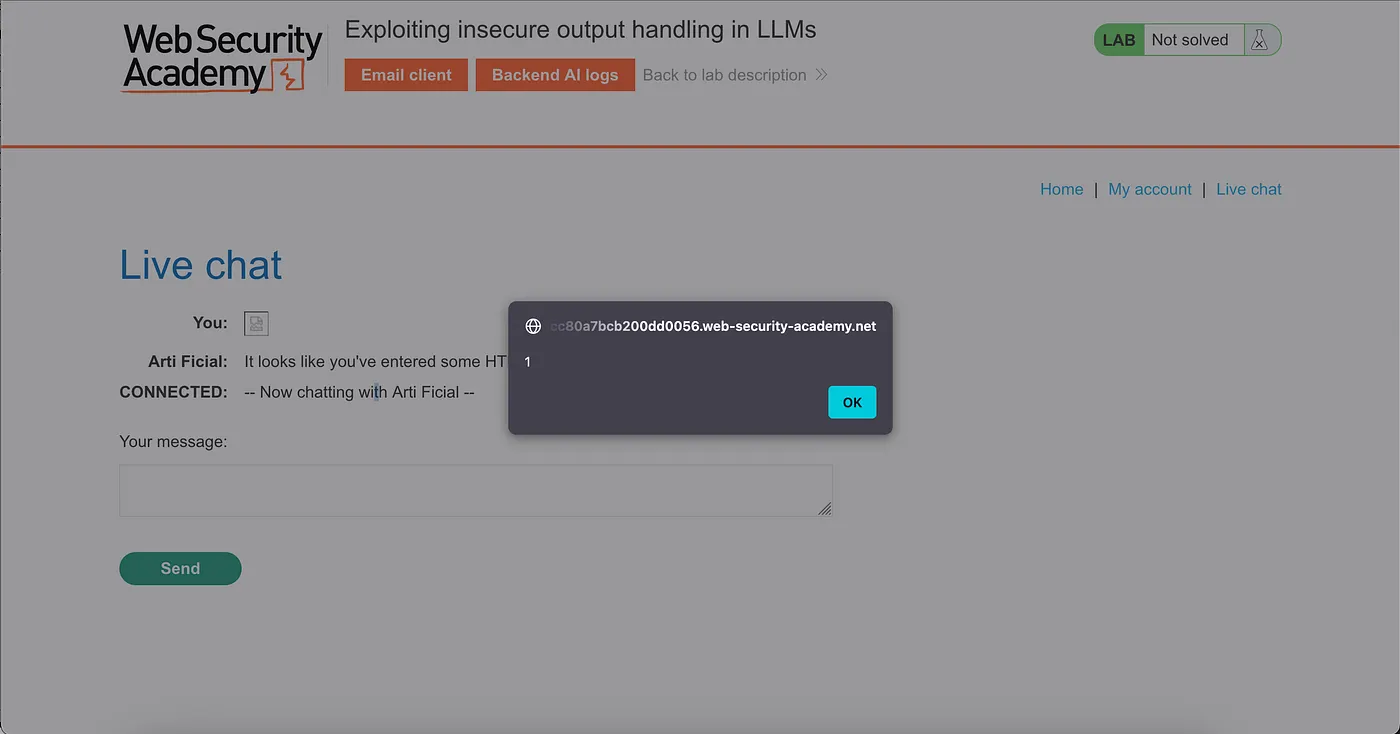 Insecure Output Handling - 3